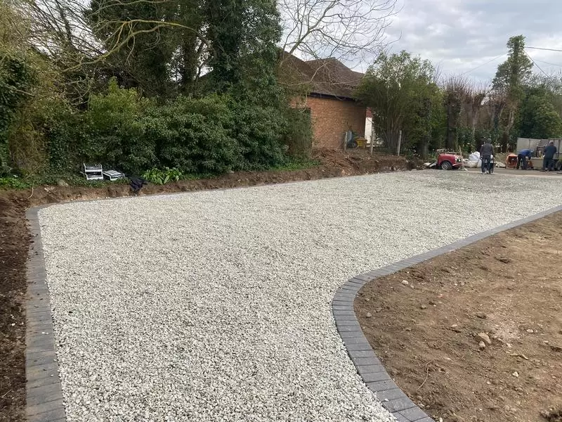 Gravel Driveways project in Somerset by JB Outdoor Services